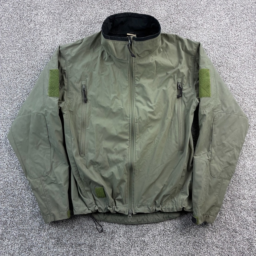 Triple Aught Design TAD Gear Jacket Mens M Green Rhino Hide Ripstop Shell USA